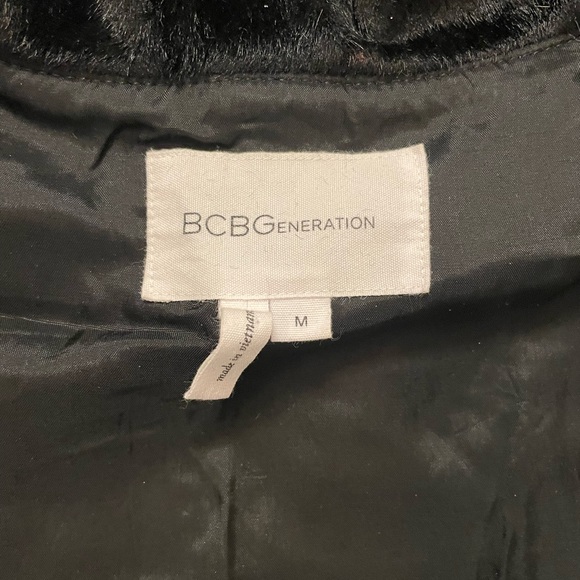 BCBGeneration “2008” Faux Fur Hooded Vest - Picture 4 of 4